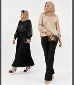 شومیز مروارید مشکی
