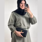 بامبر لینن سبز
